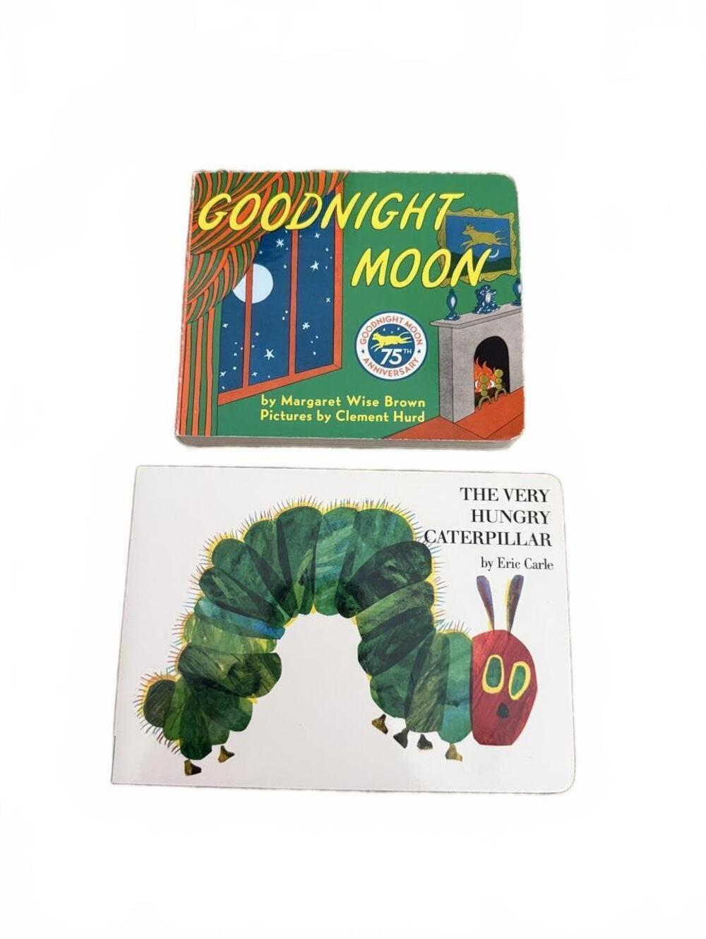 Goodnight Moon and The Very Hungry Caterpillar books bundle